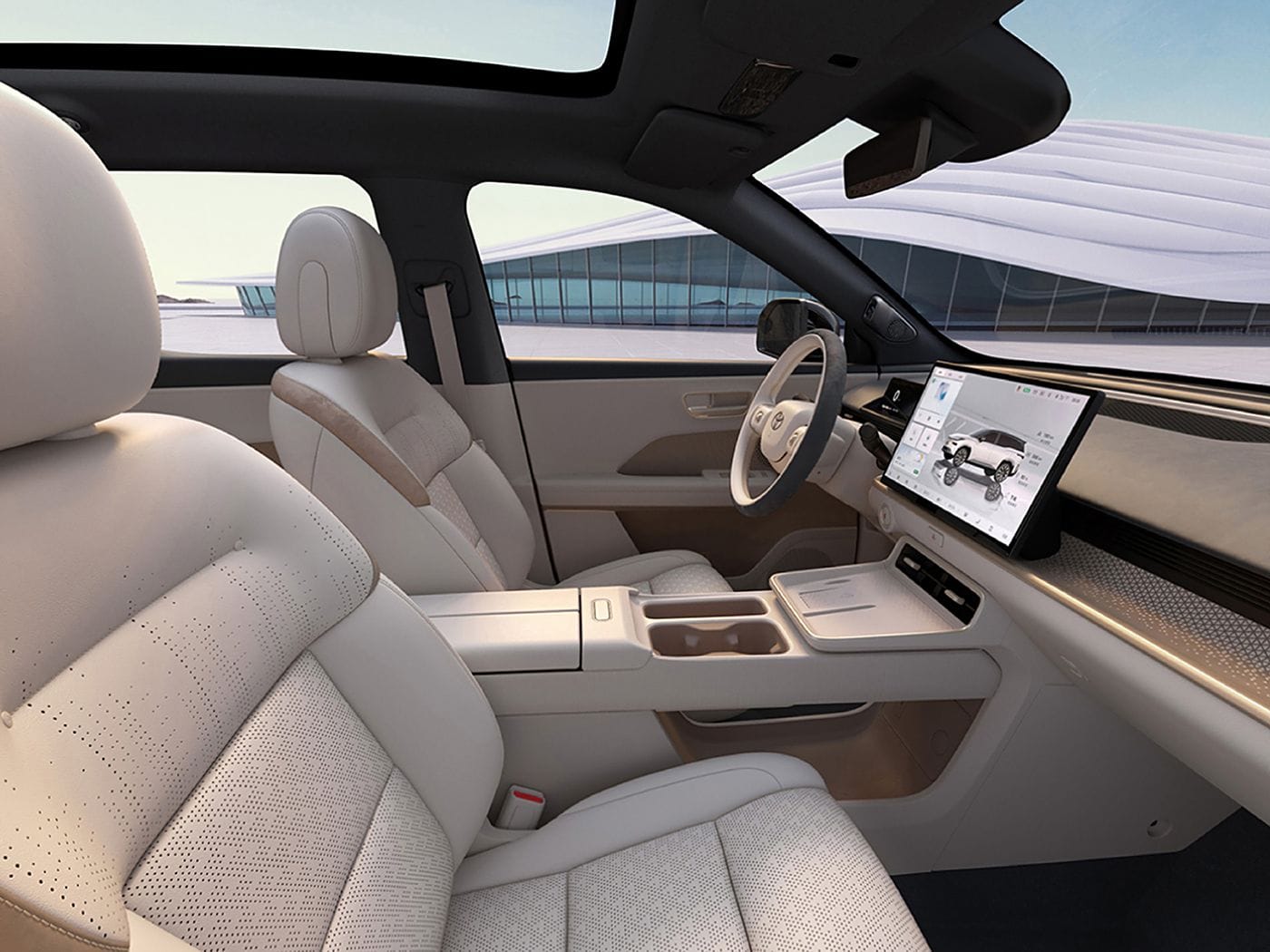 2025 Toyota Bz3x Image 9